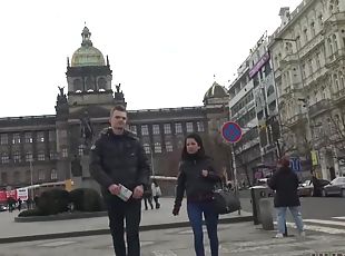 Czech slut fucked by a stranger