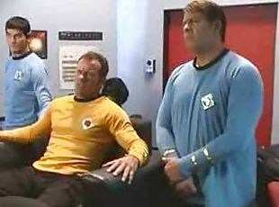 Star Trek sex parody with hot fucking