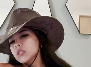 Riding Hard: Hot Latina Cowgirl Gets Wild in the Saddle! - Ivy Flores Leak