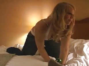 Immensely hot blonde has good sex