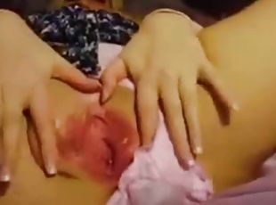 Pussy overflows as I toy my asshole