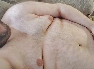 Sitting on my recliner naked, and decided to masturbate till I cum #3