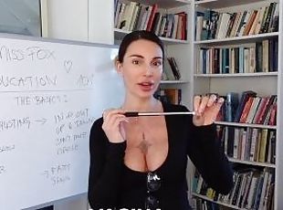 HOW TO FUCK - Real Sex Lesson with Miss Fox ?????????