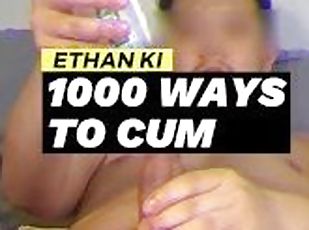 asiatisk, masturbation, amatör, cumshot, gay, hemmagjord, juckande, sprut, ensam, exhibitionist
