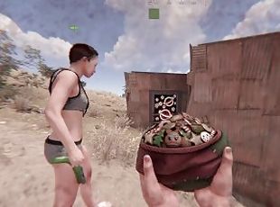 We used our voice to raid in rust