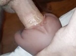 masturbation, chatte-pussy, anal, énorme-bite, branlette, ejaculation-interne, sperme, solo, bite, dure