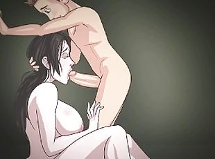 göt, büyük-göğüsler, boşalma, orta-yaşlı-seksi-kadın, genç, japonca, animasyon, pornografik-içerikli-anime
