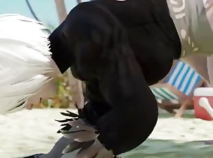 2B fucked in the ass Version 3
