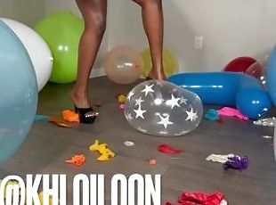 KHLO LOON STEPS2POP BALLOONS!
