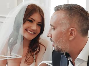Bride to be gets intimate with the father-in-law