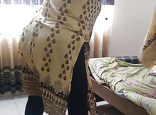18y old Desi hot neighbor Ayesha Bhabhi&#039;s hands tied &amp; fucked in room when her husband was not home - Huge cum wild