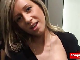 Sexy Couple Has Sex in Public Dressing Room