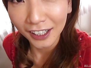 Kinky Japanese girl talks on the phone while getting fucked