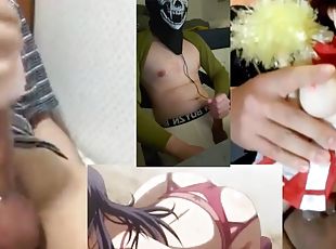 masturbaatio, amatööri, mälliotos, gay, japanilainen, hentai