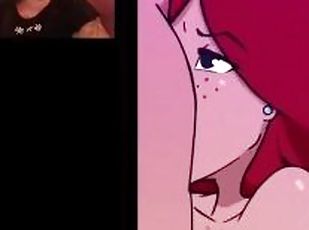 anal, kızıl-saçlı, animasyon, pornografik-içerikli-anime