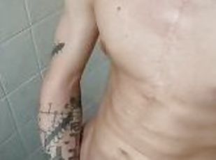 Lonely tattoed Boy cums 4 you with Loud moaning (DM me on snapchat @Andys-d)