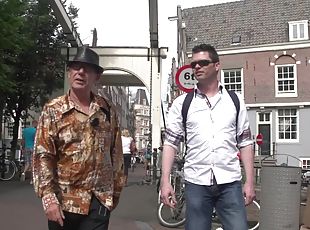 Guy from Finland has fun with an Amsterdam prostitute