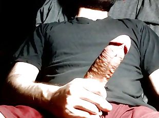 pai, masturbação, amador, pénis-grande, gay, gozando, excitante, europeia, euro, webcam