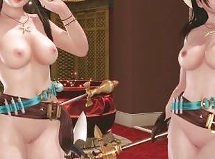 Dead or Alive Xtreme Venus Vacation Atelier 25th Anniversary Hitomi & Nanami Ryza's Outfit Nude Mod