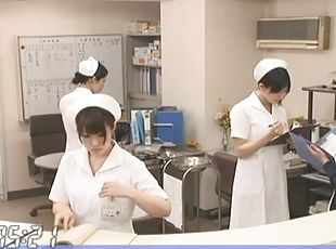 azijski, medicinska-sestra, hardcore, japonka, bolnišnica, uniforma, realnost