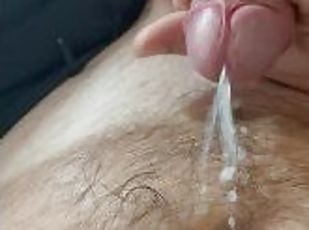 peluda, grande, masturbação, amador, tiro-ao-alvo, pénis-grande, pov, ejaculação, loira, webcam
