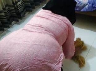 Arab Stepmom Gets Stuck Under Bed When Stepson Fucks Her Big Ass (Taboo Family)