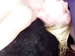 Throat fucked snippet from full only fans video free trial under official link in my bio