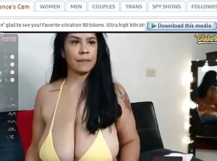 Big tits latina love