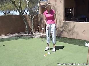 Golf lessons - then SEX
