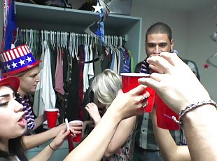 borracha, orgía, fiesta, hardcore, sexo-en-grupo, universidad