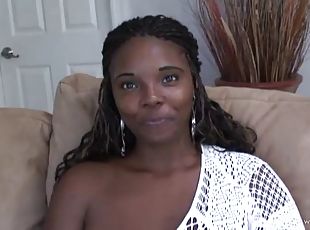 Ebony Babe Fucked In Interracial Film Before Getting Cum Facial