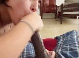 Cum 3 times in her mouth. I’m too high!