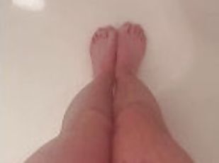 badning, amatør, teenager, fødder, universitet, britisk, fetish, bruser, solo, ben