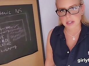 Professor Teaches You a Lesson With Her Farts POV Femdom Face Fart Domination Teaser Clip