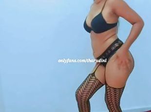Sexy lingerie Striptease dance by a HOT Teen big Ass and perfect tits - ????? ?????? ?????? ??