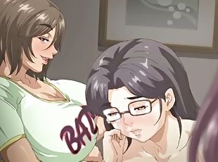oral-seks, bir-kişiye-oral-seks-yapmak, pornografik-içerikli-anime, kıç-butt, esmer-kadın