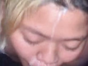 BBC Cumming All Over Asian Mouth