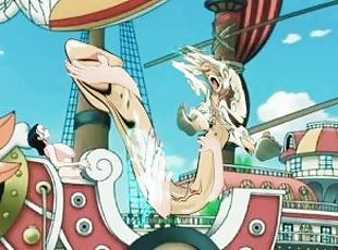 Nico Robin Handjob Luffy One Piece Gear 5 Hentai Cartoon Porn Animation