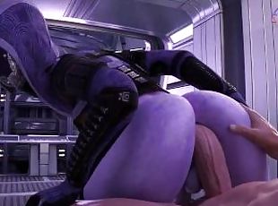 Futa Mass Effect Alein Takes Dick Hard