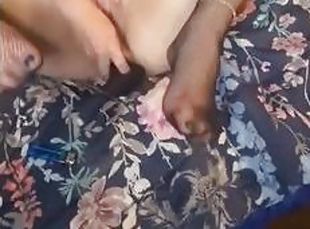 Ex-girl friend playing with her pussy