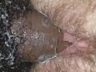 Tight white pussy grool on BBC
