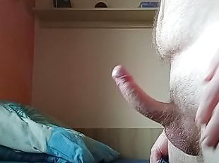 peluda, masturbação, amador, tiro-ao-alvo, pénis-grande, ejaculação, divertida, sozinho, realidade, pénis