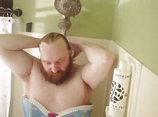 baden, anal-sex, spielzeug, schlampe, dusche, nass, wilde